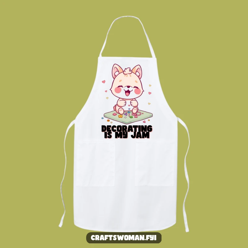 Funny Crafter's Apron: Hilarious Protection for Your Creative Projects