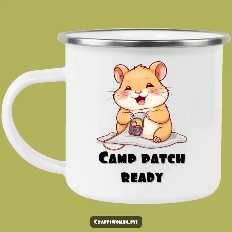 Funny Hamster Sewer Camping Mug: Detail Outdoors, Perfect Gift!
