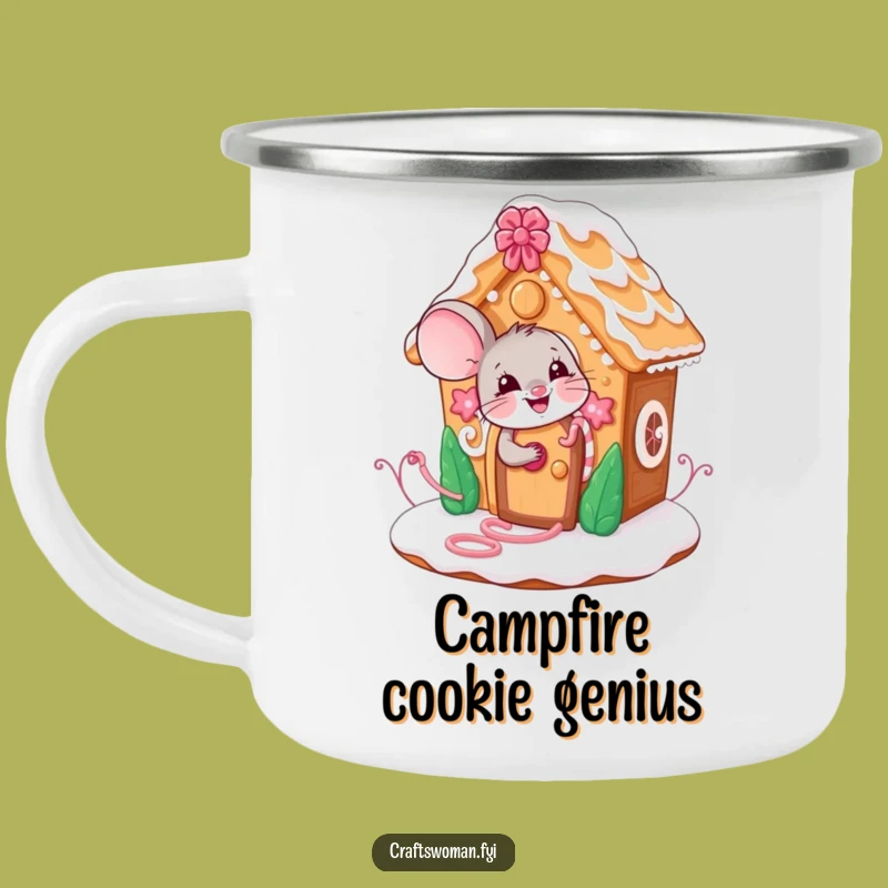 Funny Mouse Holiday Mug: Festive Companion, Whimsical Funny Gift