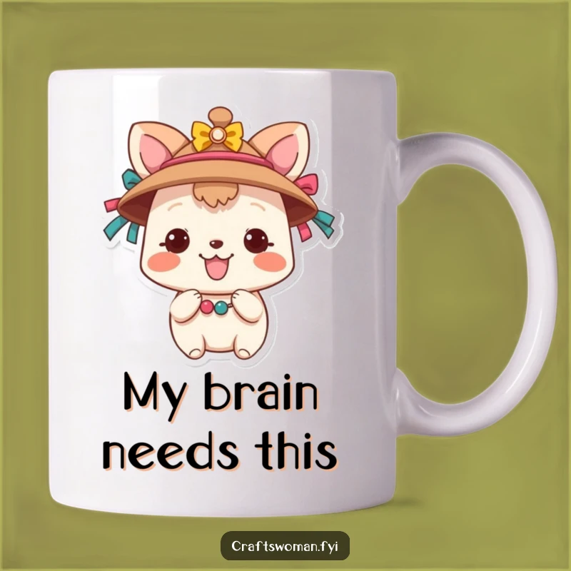 Funny Animal Decorating Hat Mug: A Whimsical and Hilarious Gift for Craft Lovers
