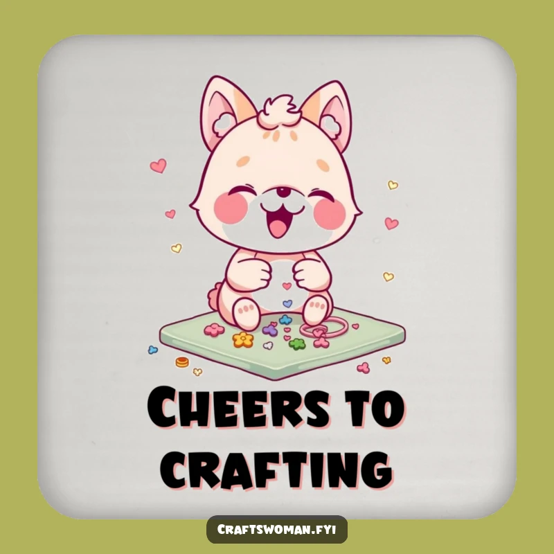 Funny Craft Detail Coaster: Hilarious Protection for Your Surfaces