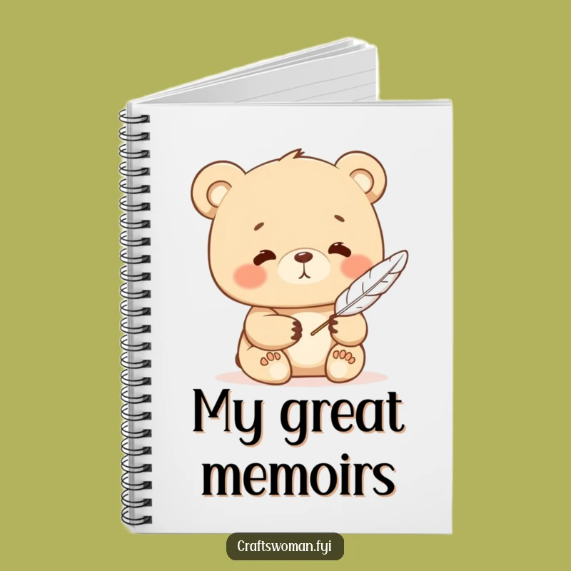 Funny Bear's Creative Journal: Perfect Funny Gift for Writers