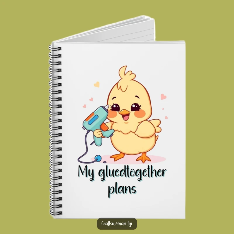 Funny Crafting Chick Notebook: Jot Down Ideas with This Hilarious DIY Journal