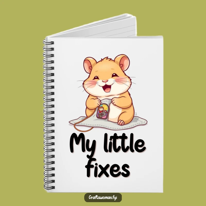Funny Hamster Sewer Notebook: Plan Your Details, Perfect Gift!