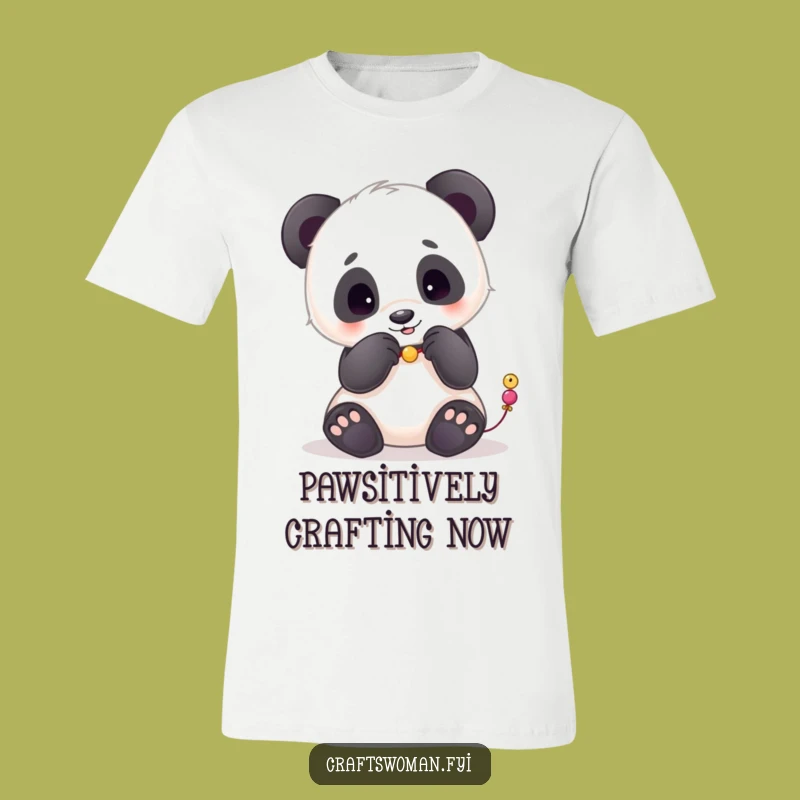 Funny Panda Beads T-Shirt - A Hilarious Gift for Jewelry Lovers