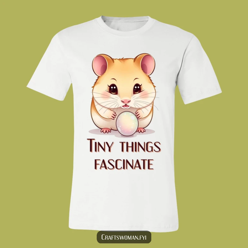 Funny Hamster T-Shirt: Hilarious Curiosity Design, Great Funny Gift